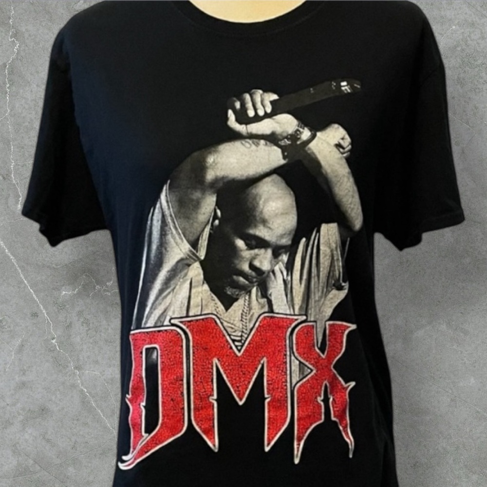 DMX Official T-shirt Black Medium GUC